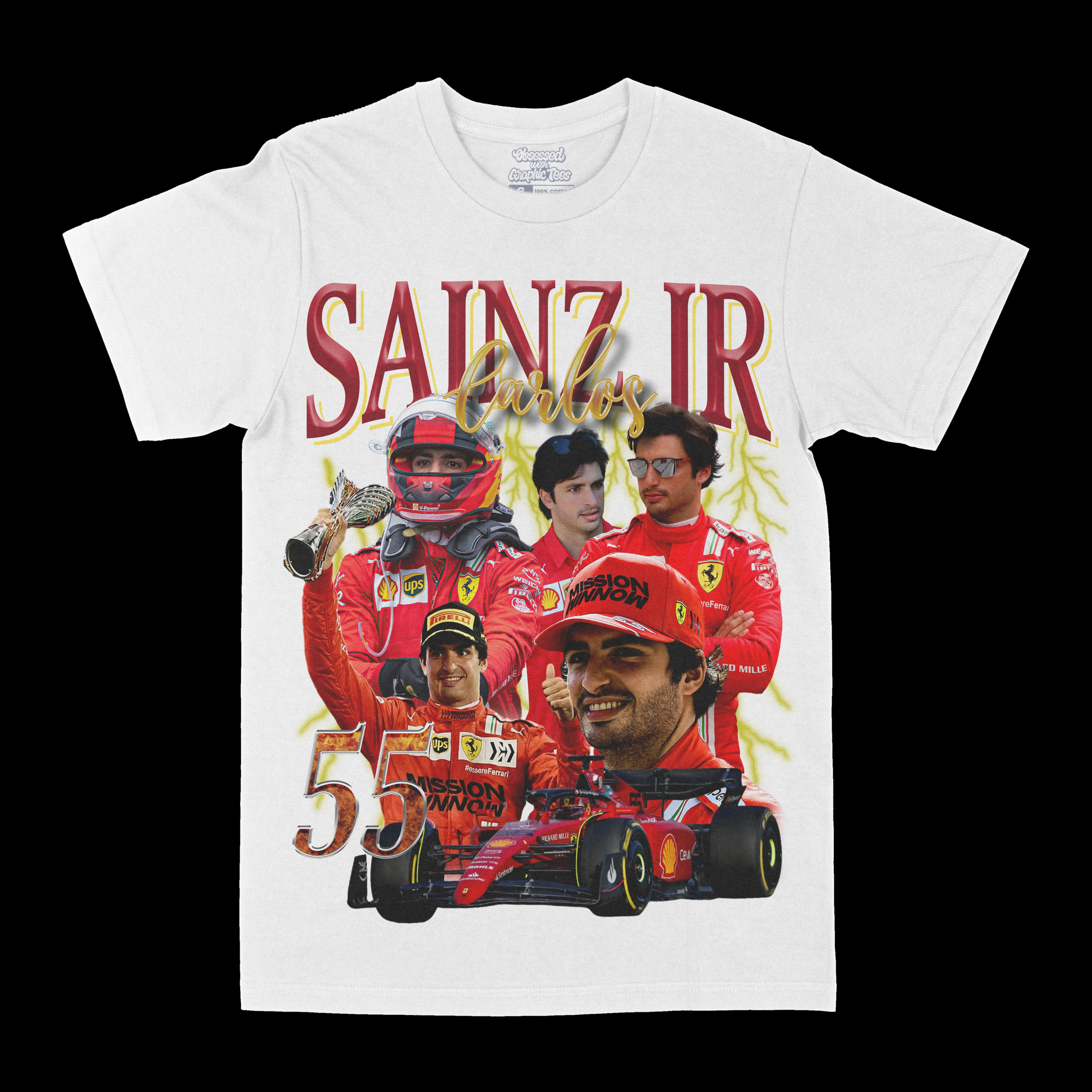 Carlos Sainz Jr Graphic Tee - GraVintage