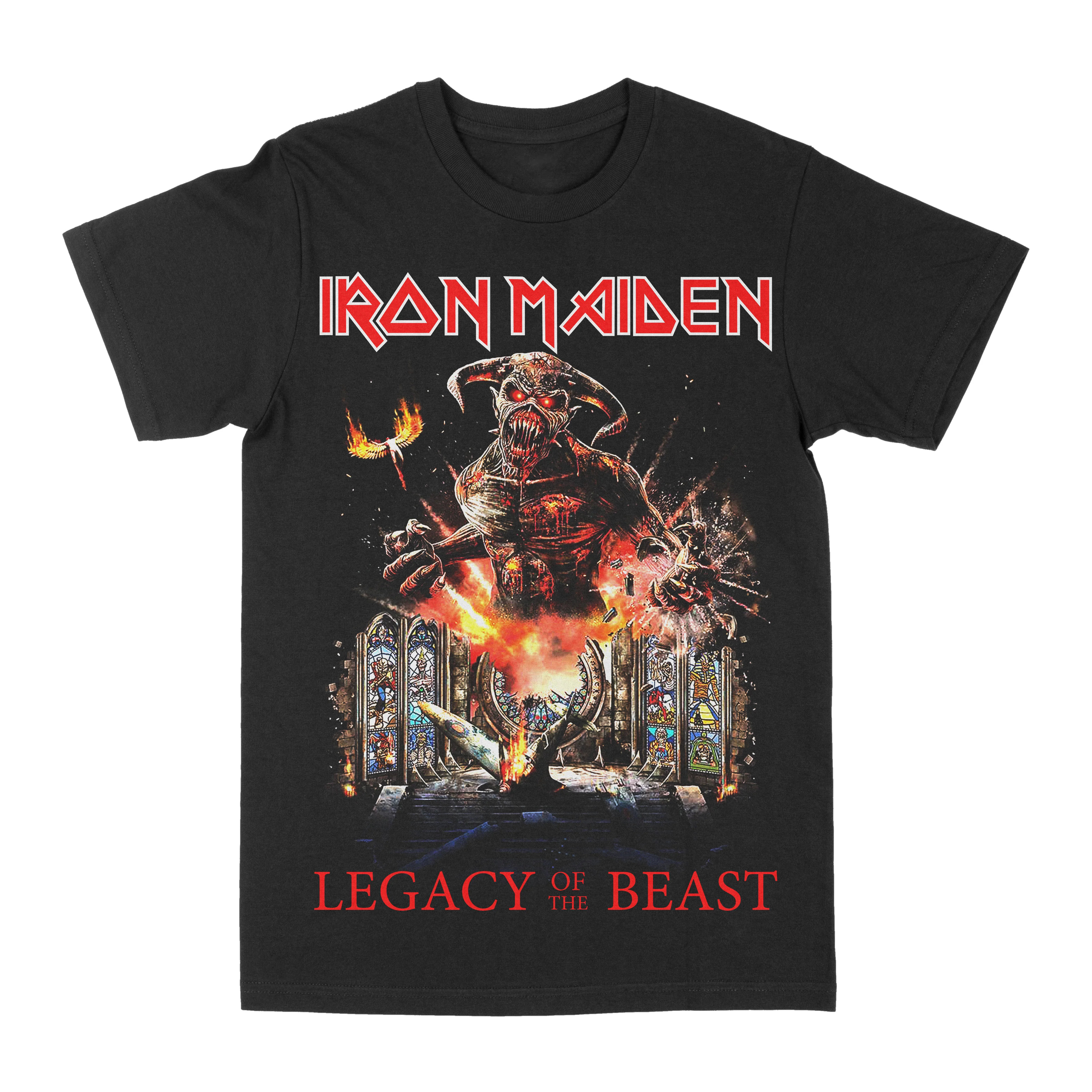 Iron Maiden Legacy Of The Beast Graphic Tee - GraVintage
