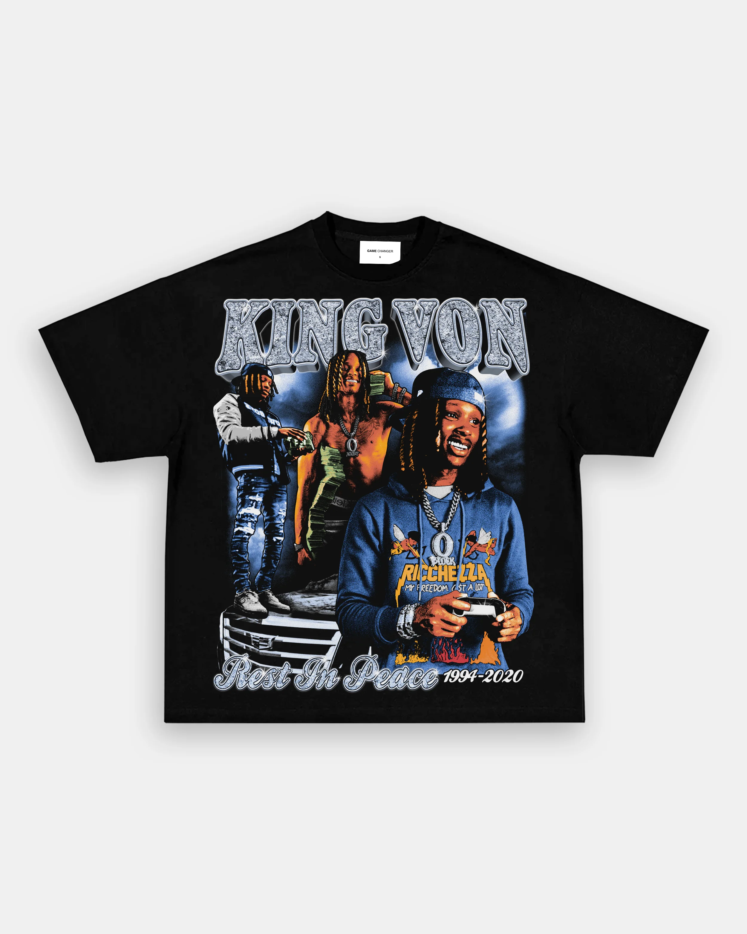 KING VON 2 TEE - GraVintage