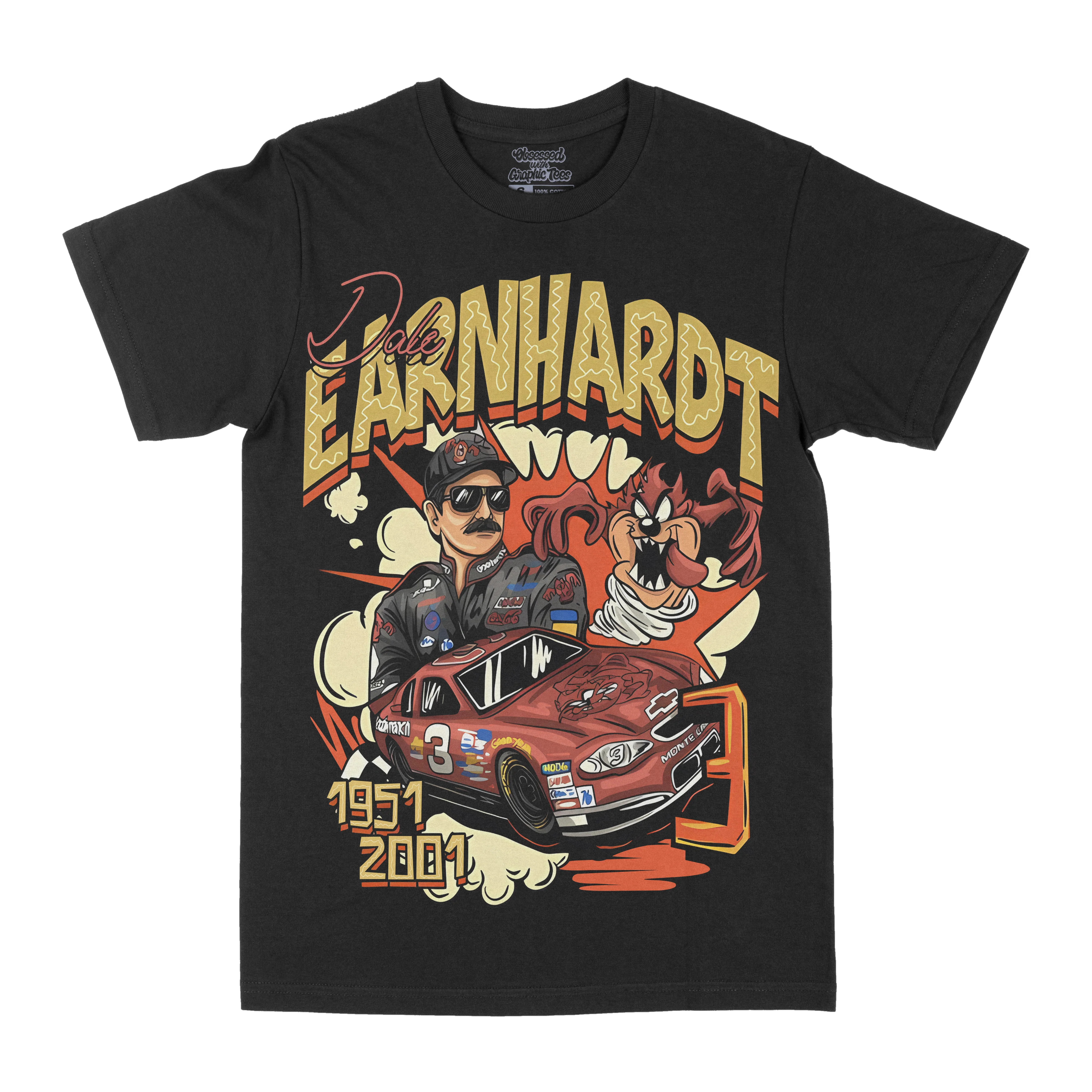 Dale Earnhardt Looney Graphic Tee - GraVintage