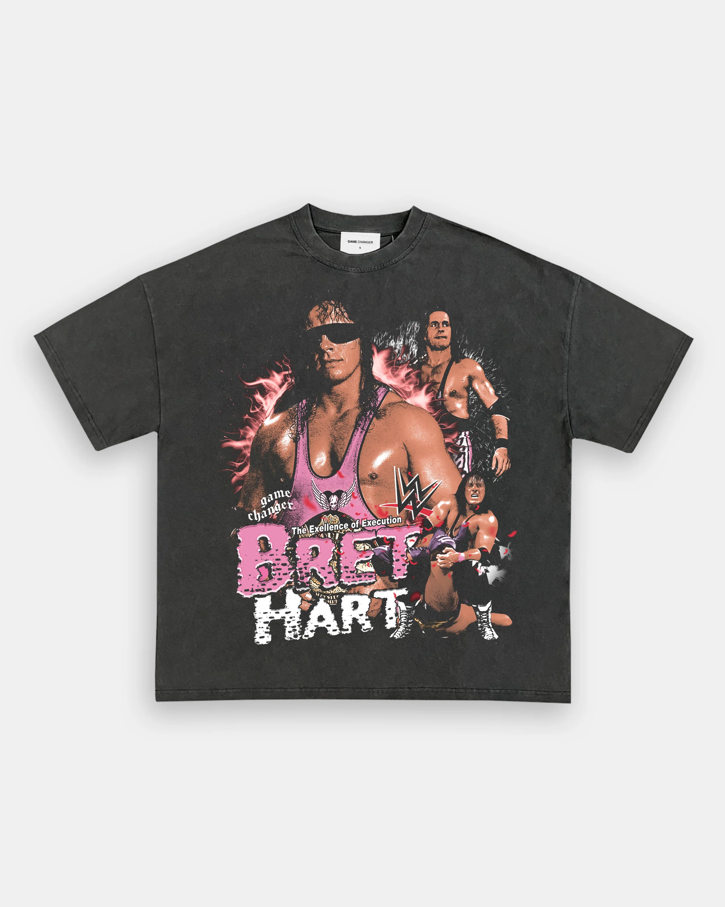 BRET HART V3 TEE - GraVintage
