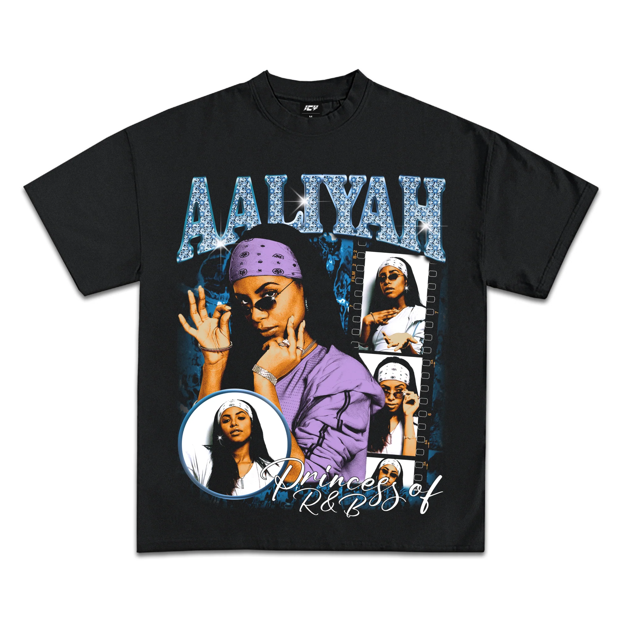 Aaliyah Princess of R&B Graphic T-Shirt - GraVintage