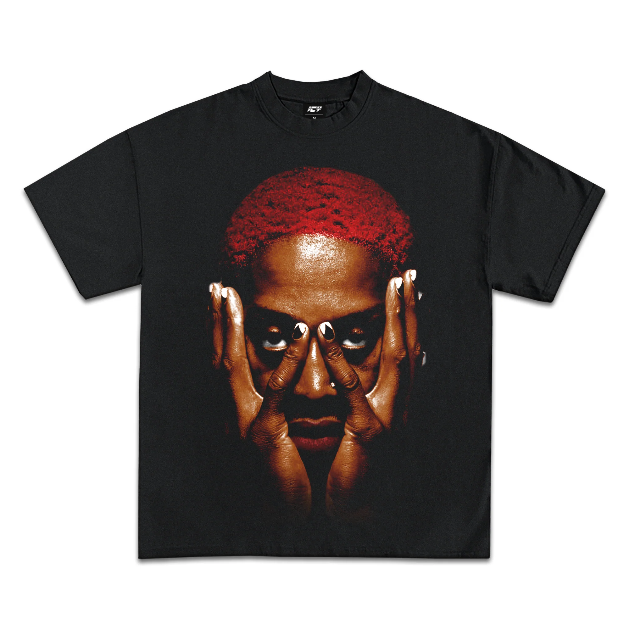 Best Dennis Rodman Jumbo Red Graphic Tee(GraVintage) - GraVintage