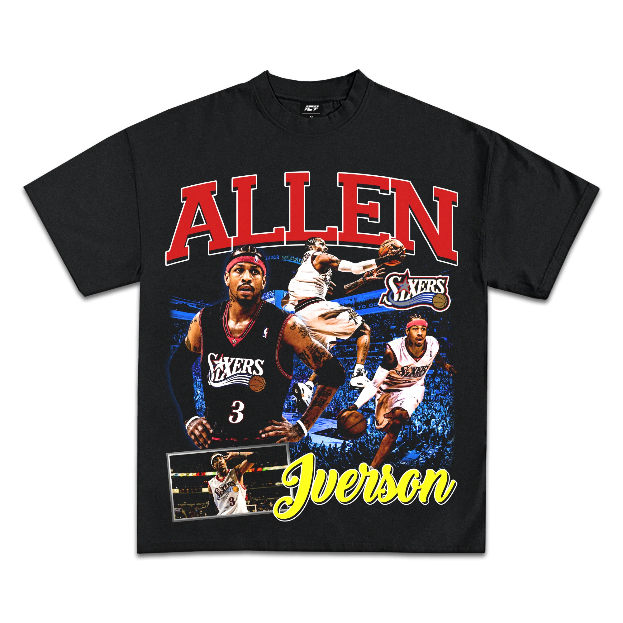 Allen Iverson Philadelphia 76ers NBA T-Shirt - GraVintage