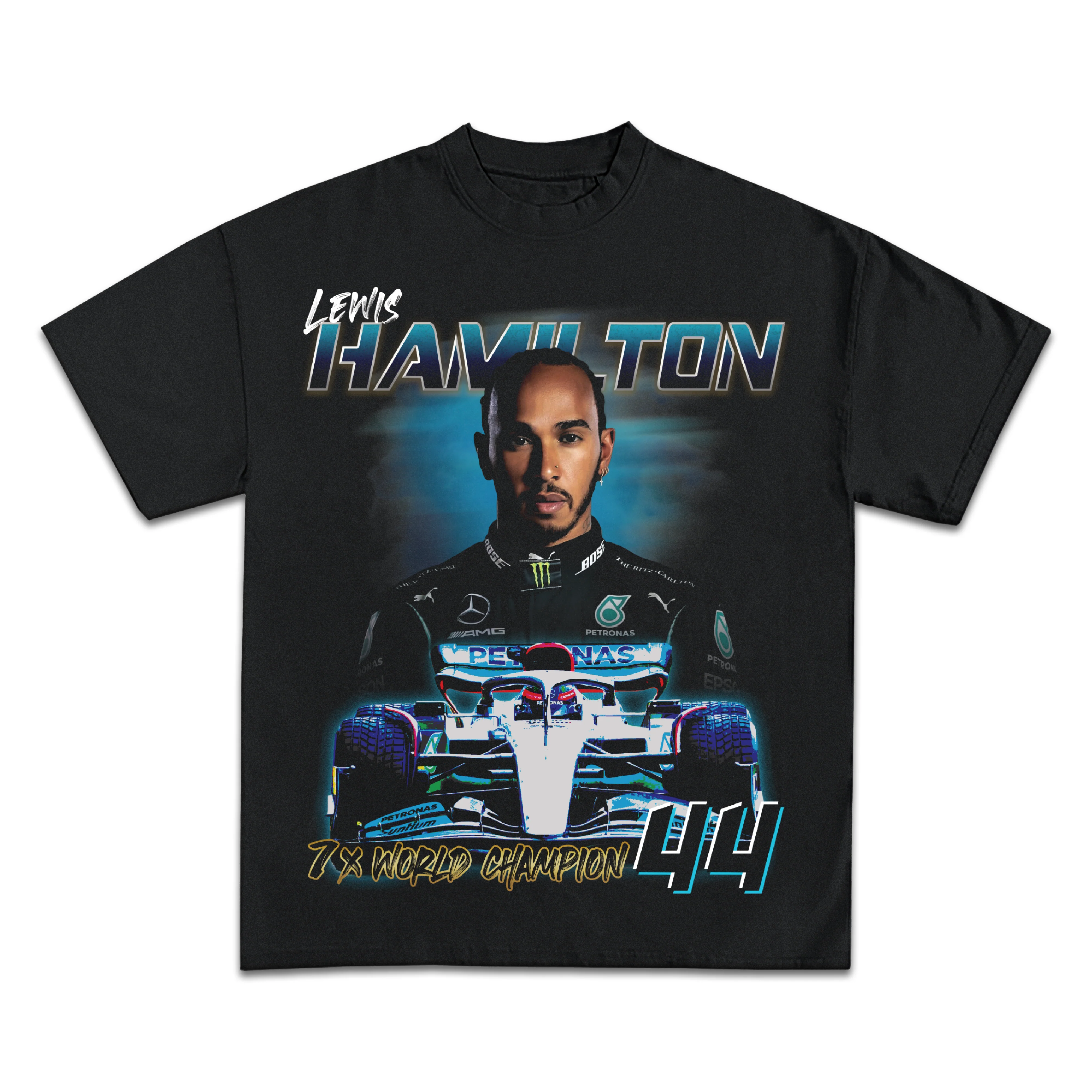 Lewis Hamilton F1 Racing T-Shirt - GraVintage