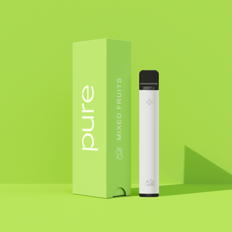 Pure Bar B12 Vape Mixed Fruits 600 Puffs Tropical Vitamin Energy