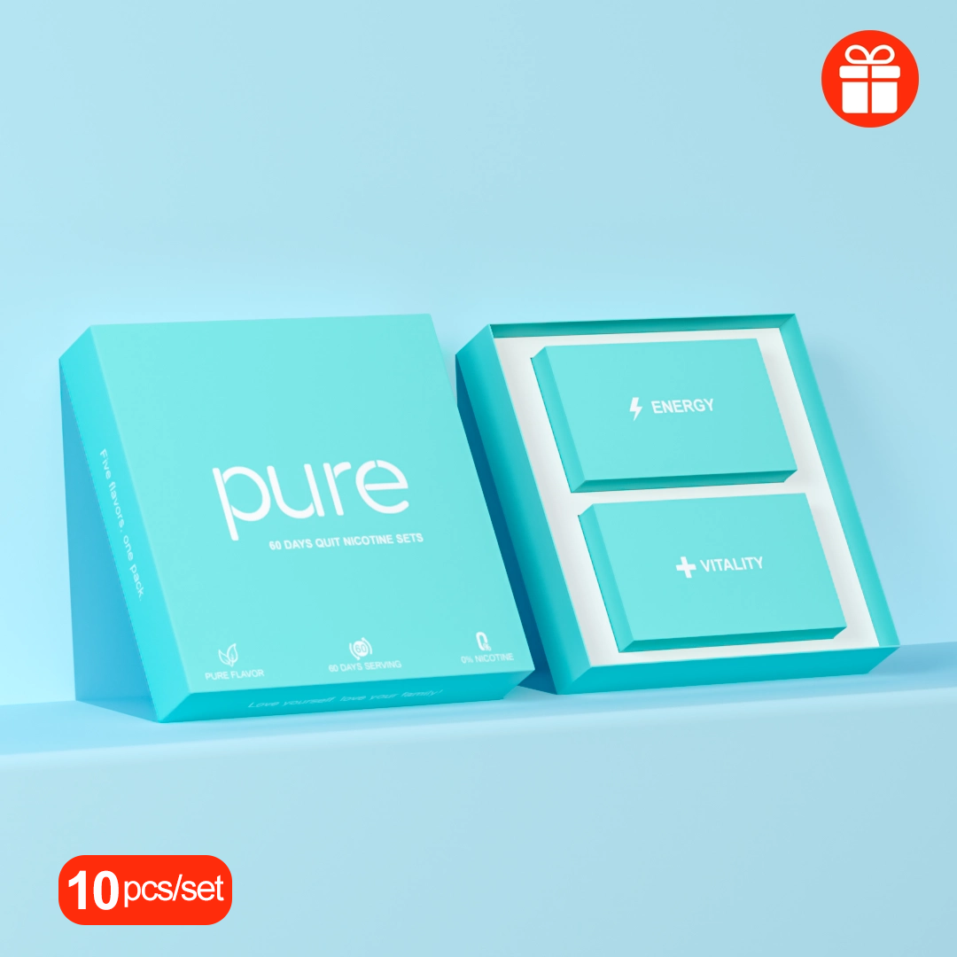 Quit-Nicotine Gift Kit - 6000 Puffs - Pure Bar Vape Shop
