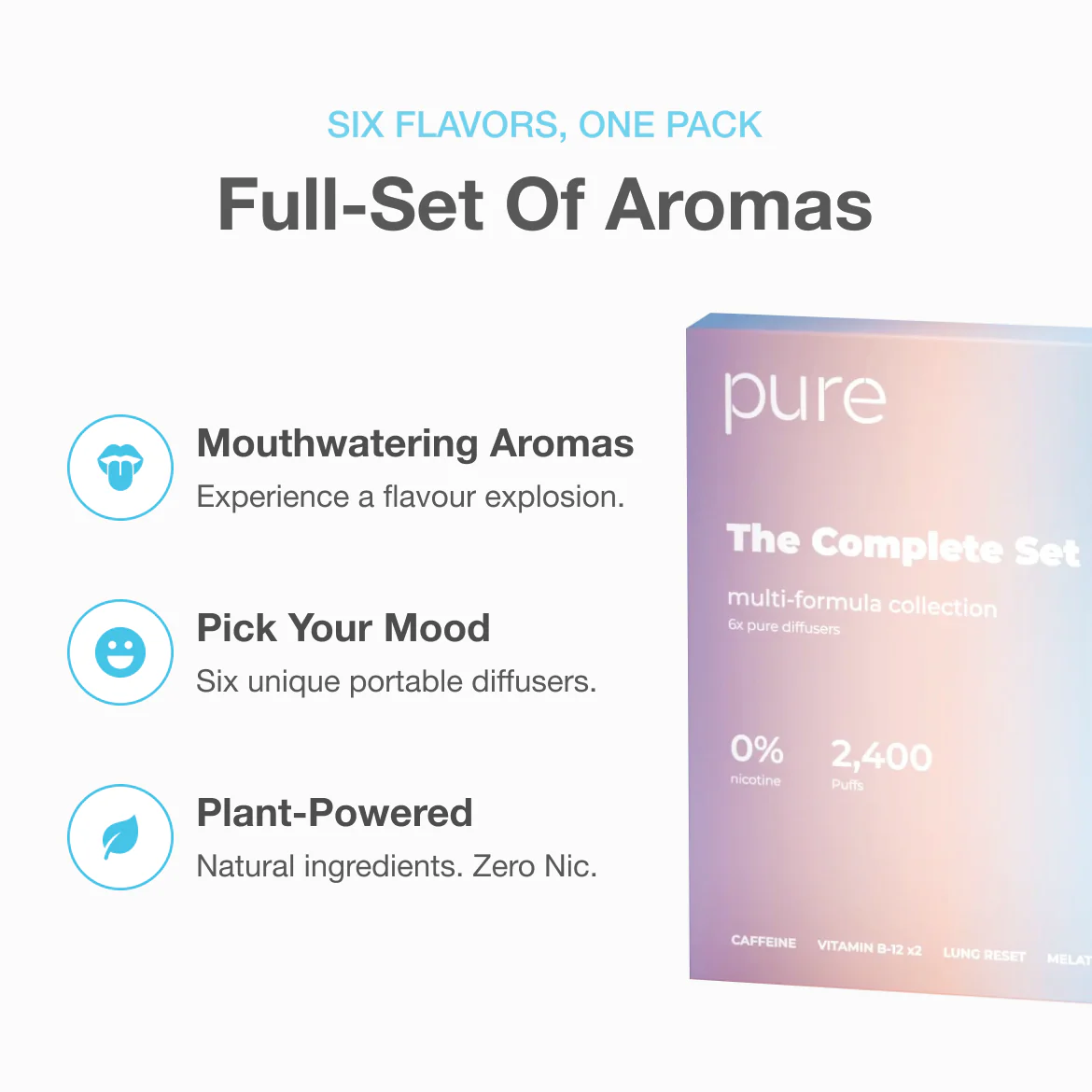 The Complete Set -Pure Diffuser vape Shop
