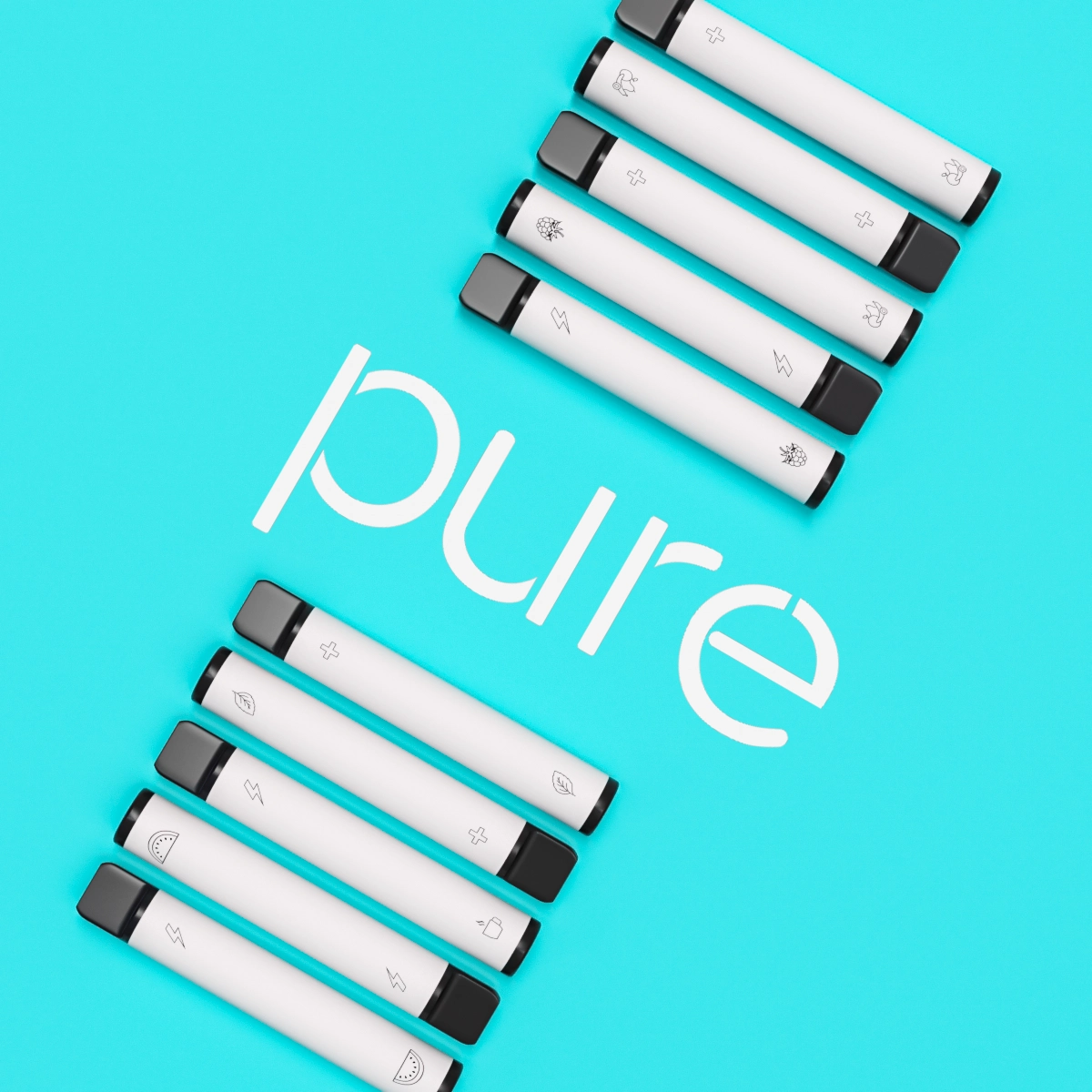 10 pcs quit smoking pure diffuser kits