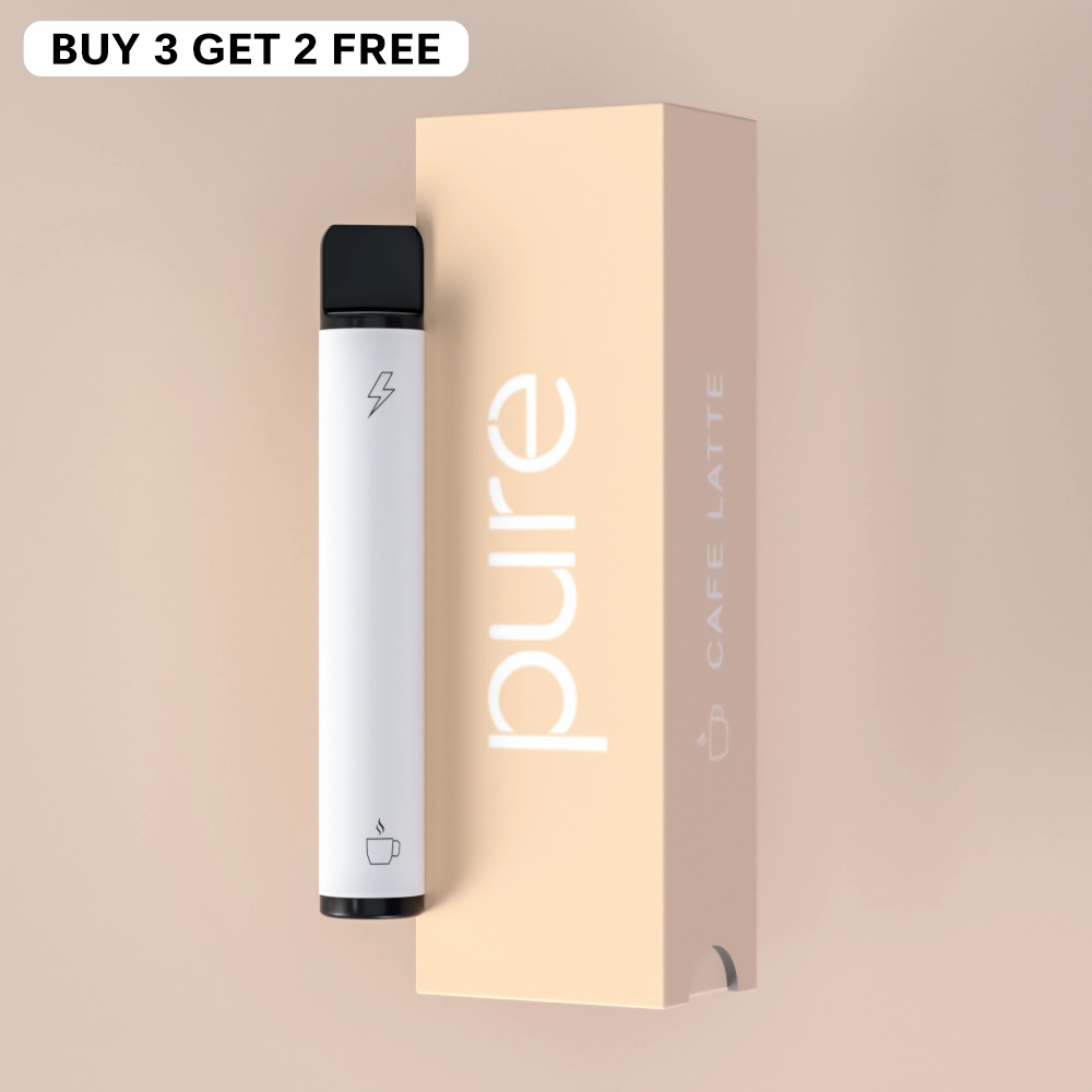 Caffeine Diffuser - Cafe Latte - 600 Puffs