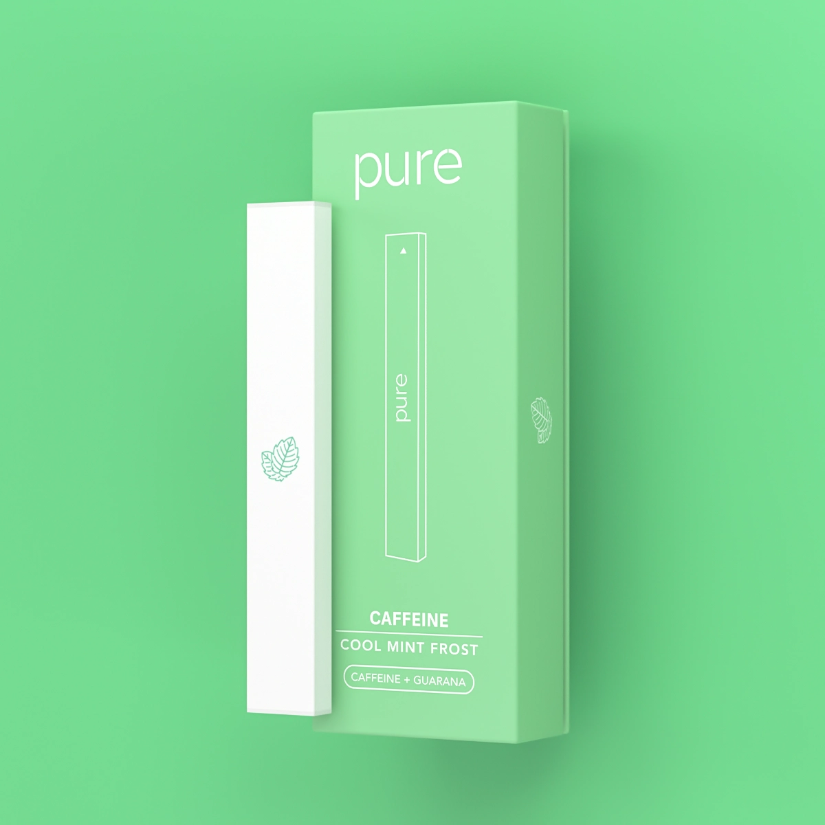 Caffeine Diffuser - Cool Mint Frost - 400 Puffs