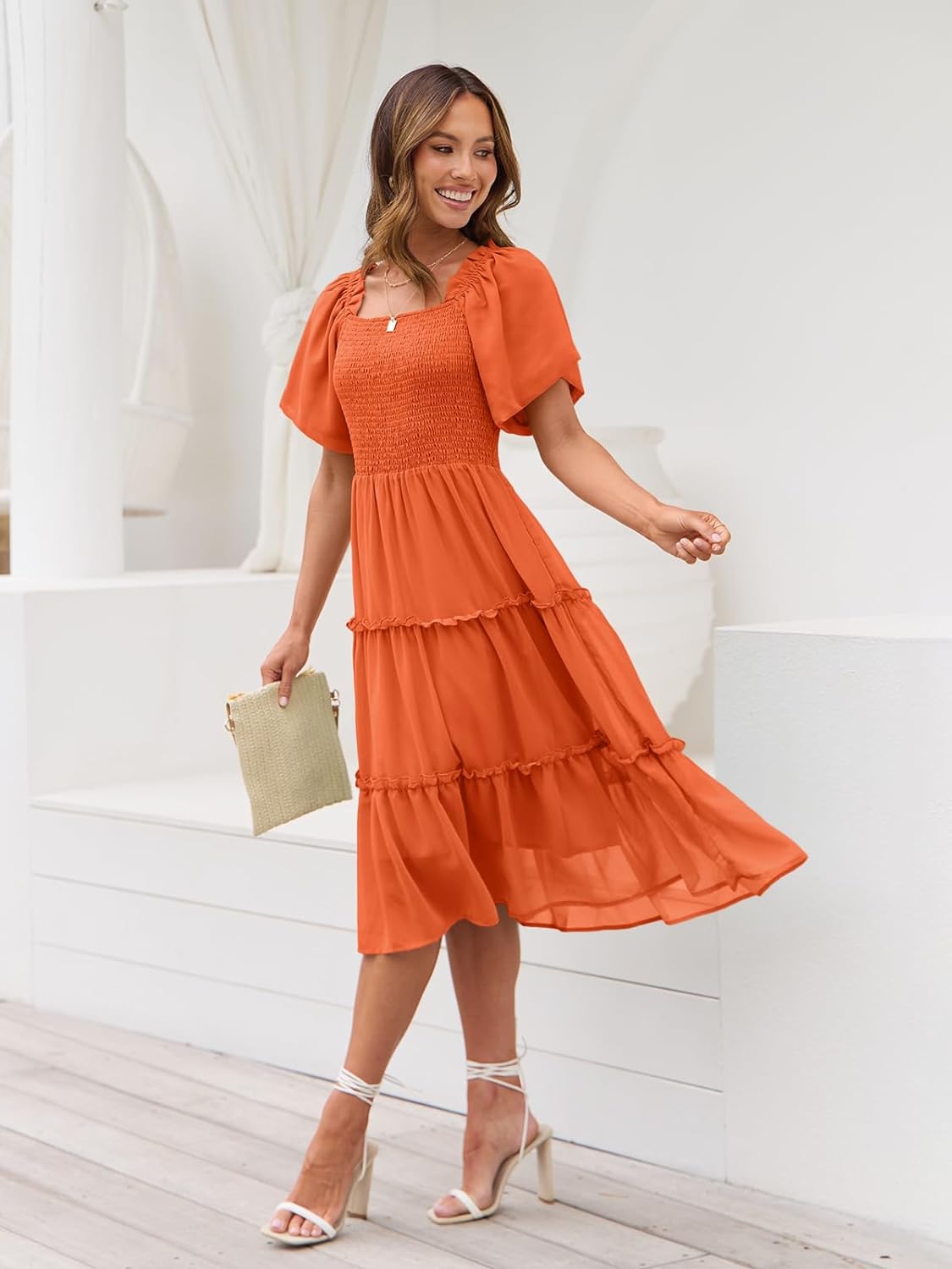 Fashion Latest Elegant Mid Dress