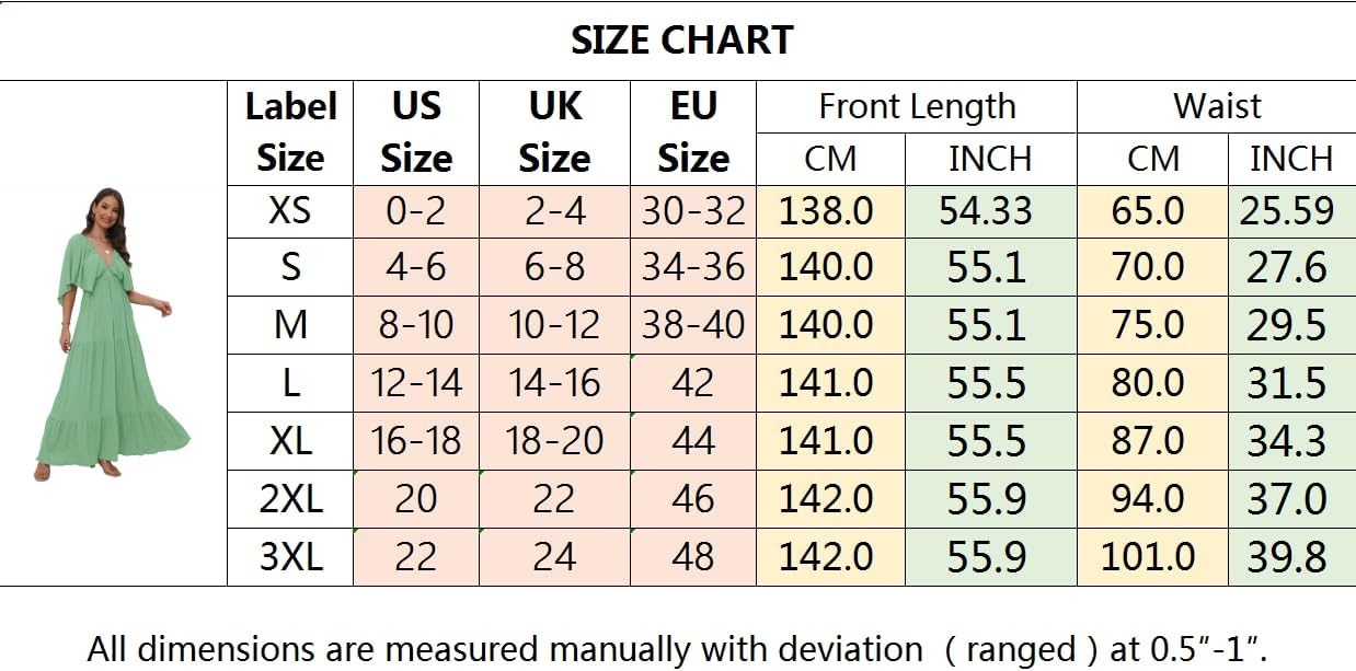 Women's V-Neck Summer Casual Dress