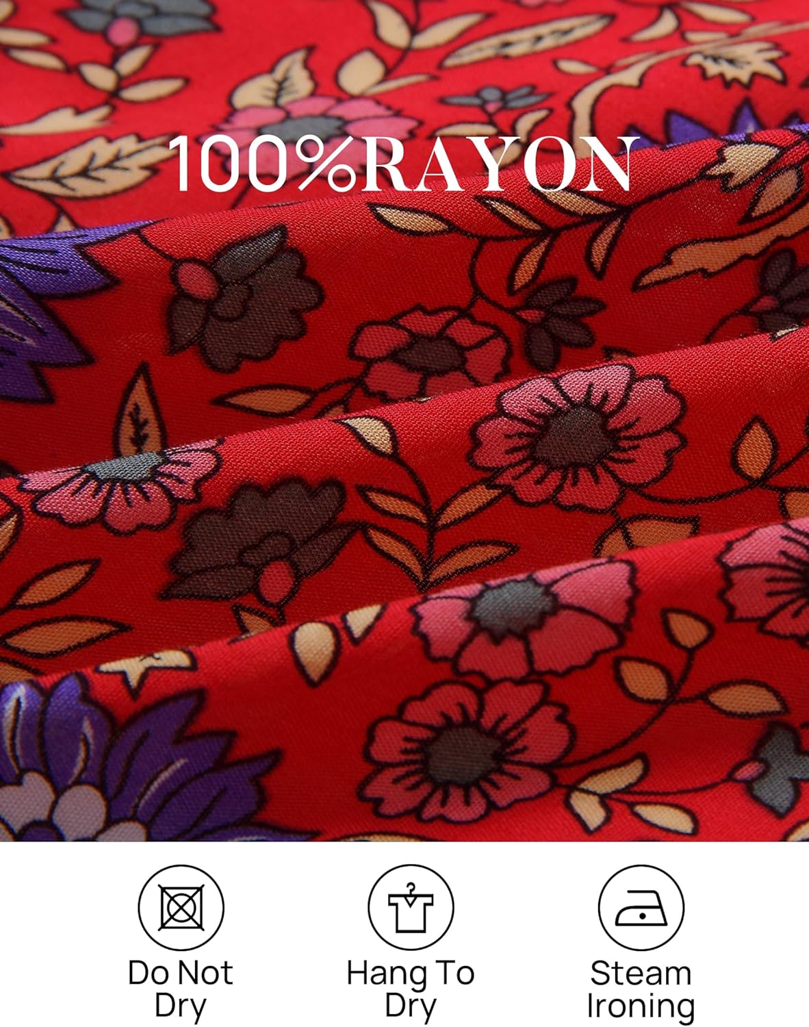 Flowers Print Stylish Dress Long Dress