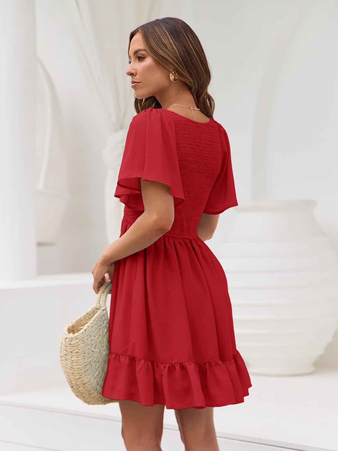 Summer Stylish Casual Mini Dress Casual Style