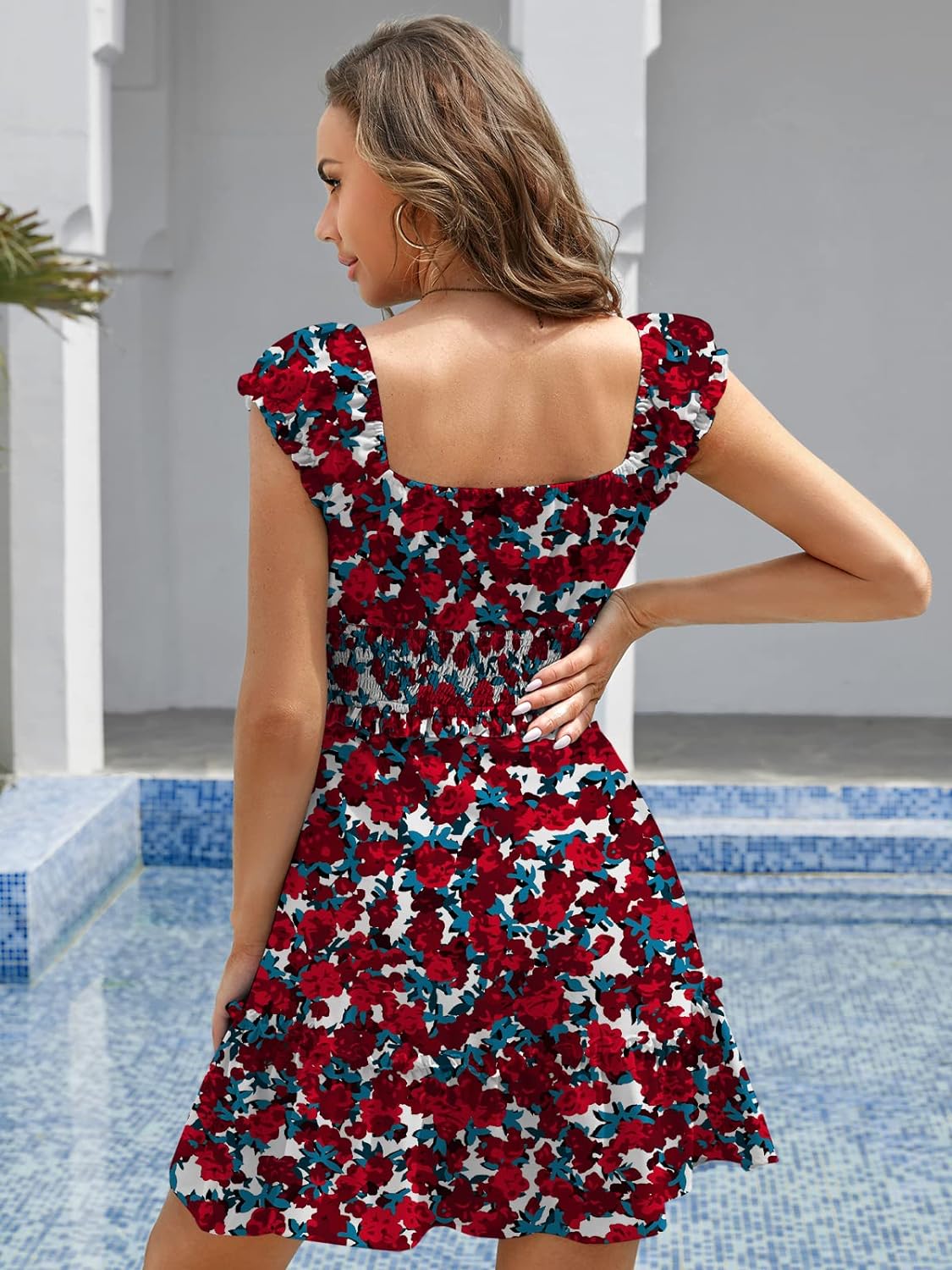 Women's Summer Fashion Mini Dress