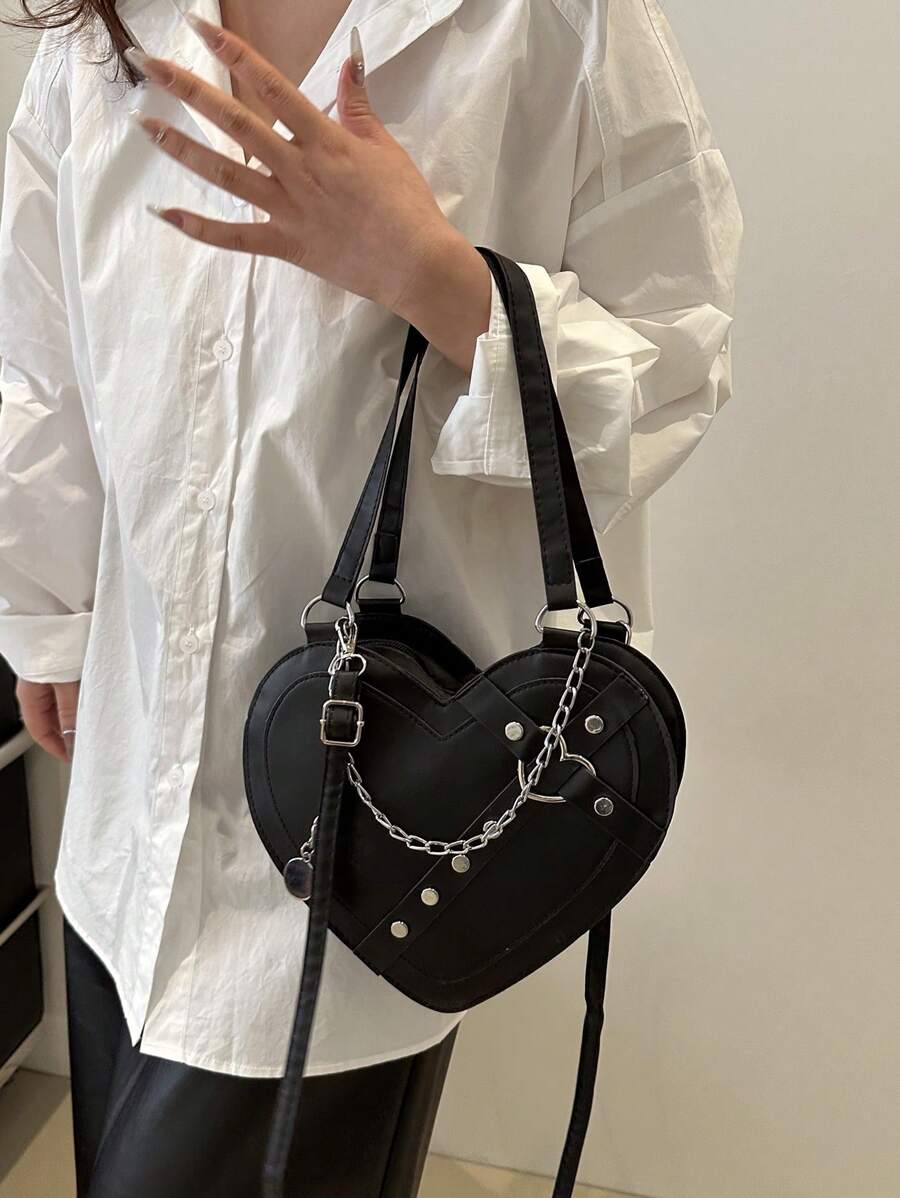 PU Leather Shoulder Bag