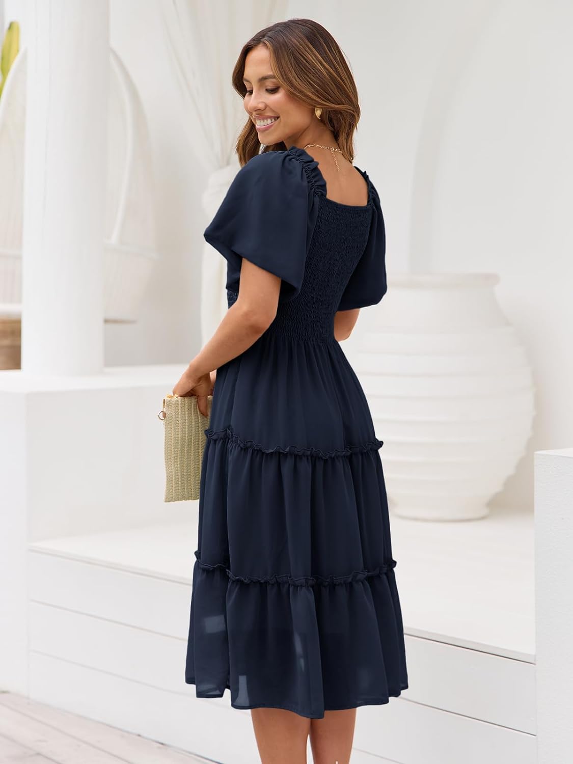 Fashion Latest Elegant Mid Dress