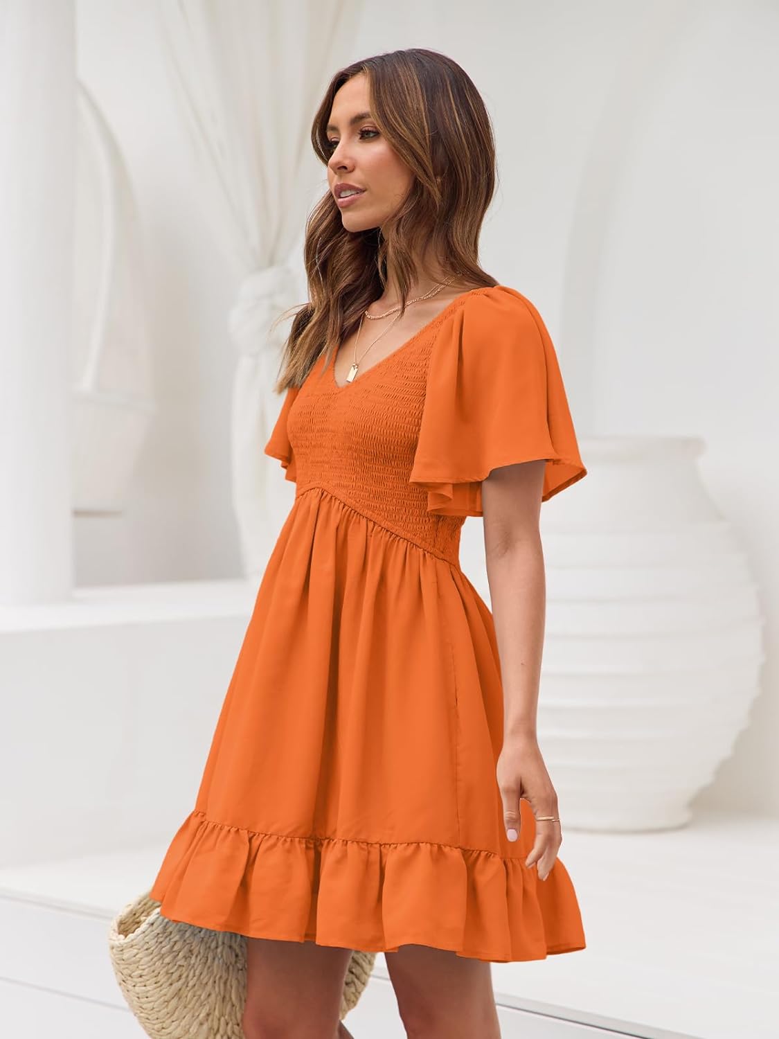 Summer Stylish Casual Mini Dress Casual Style