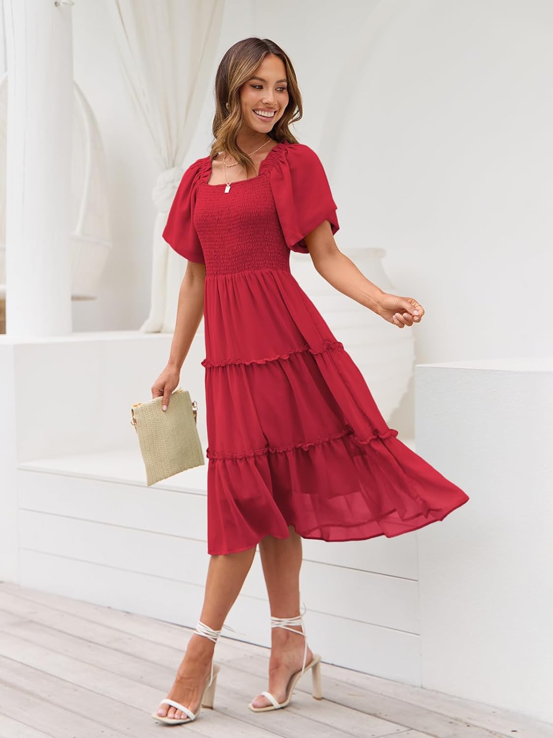 Fashion Latest Elegant Mid Dress