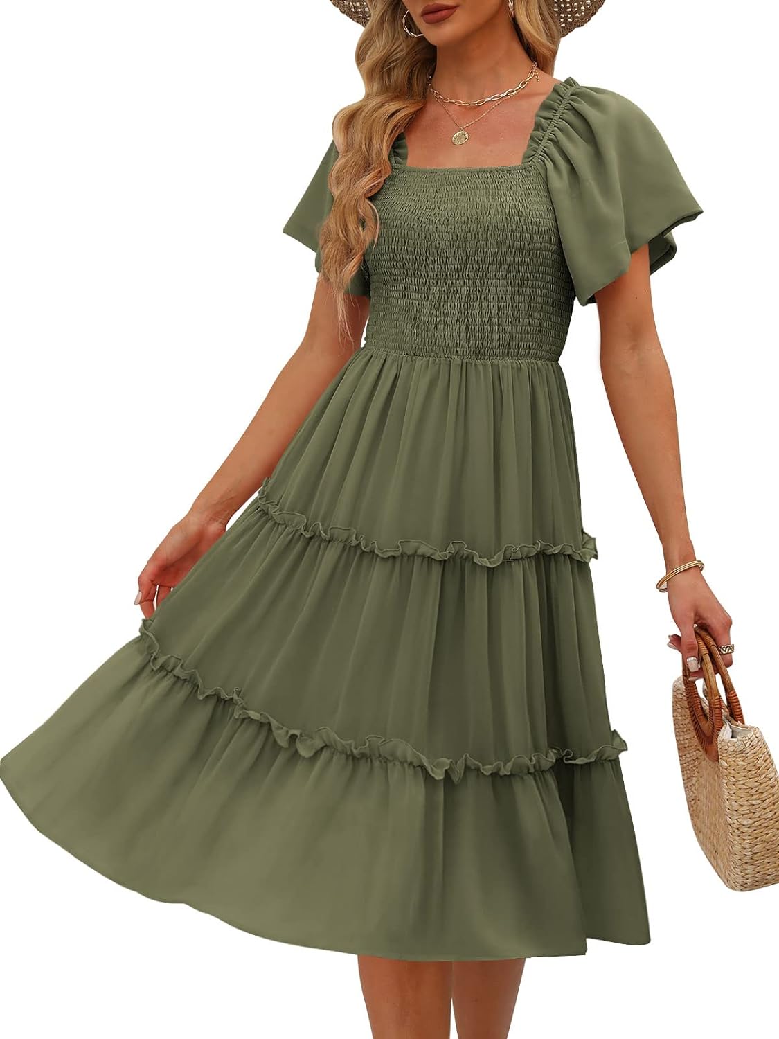 Fashion Latest Elegant Mid Dress