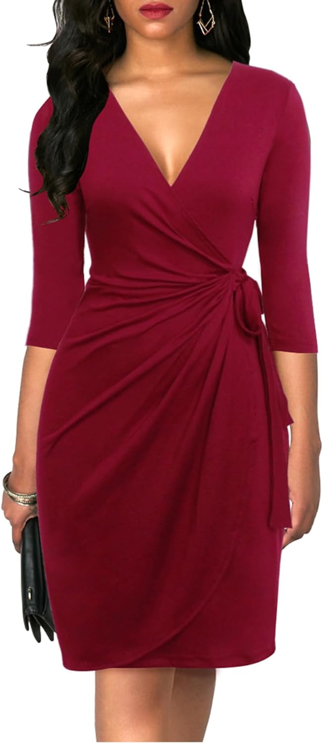 Classic Fashion V-neck Dress