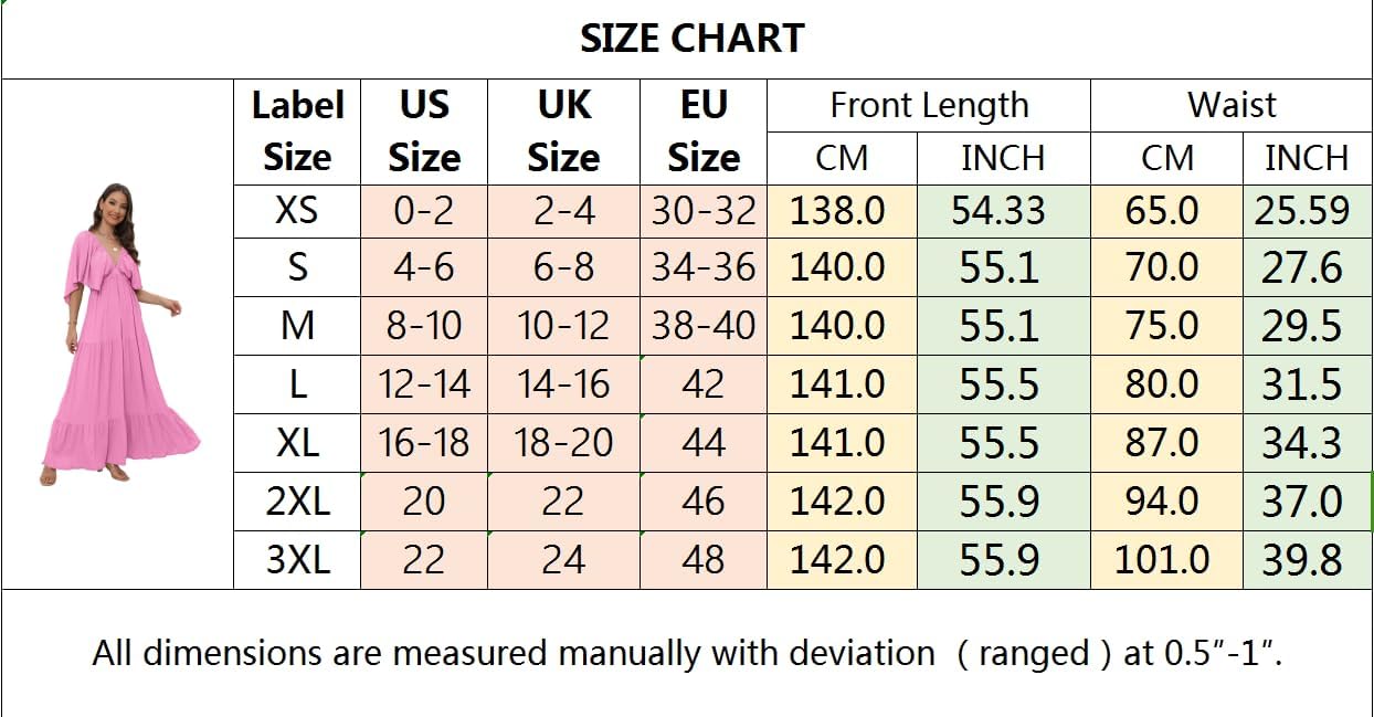 Women's V-Neck Summer Casual Dress