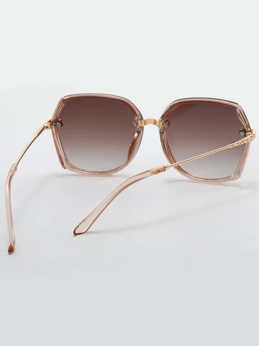 Tinted-glass Fashion Sunglasses