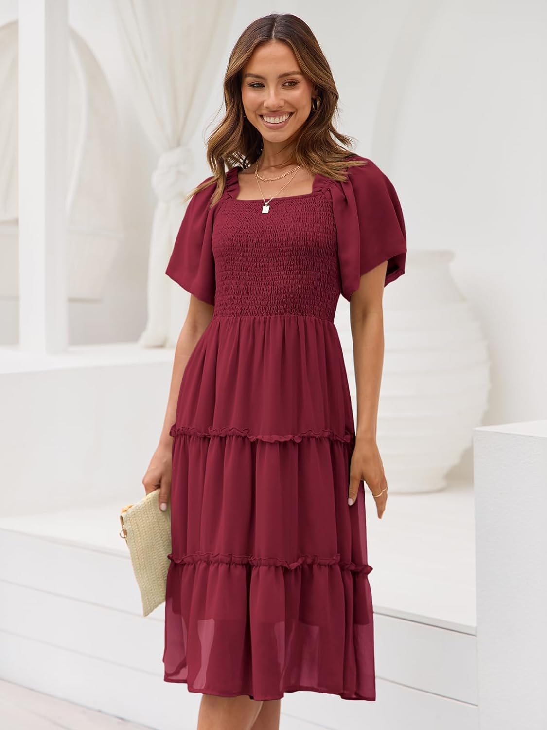 Fashion Latest Elegant Mid Dress