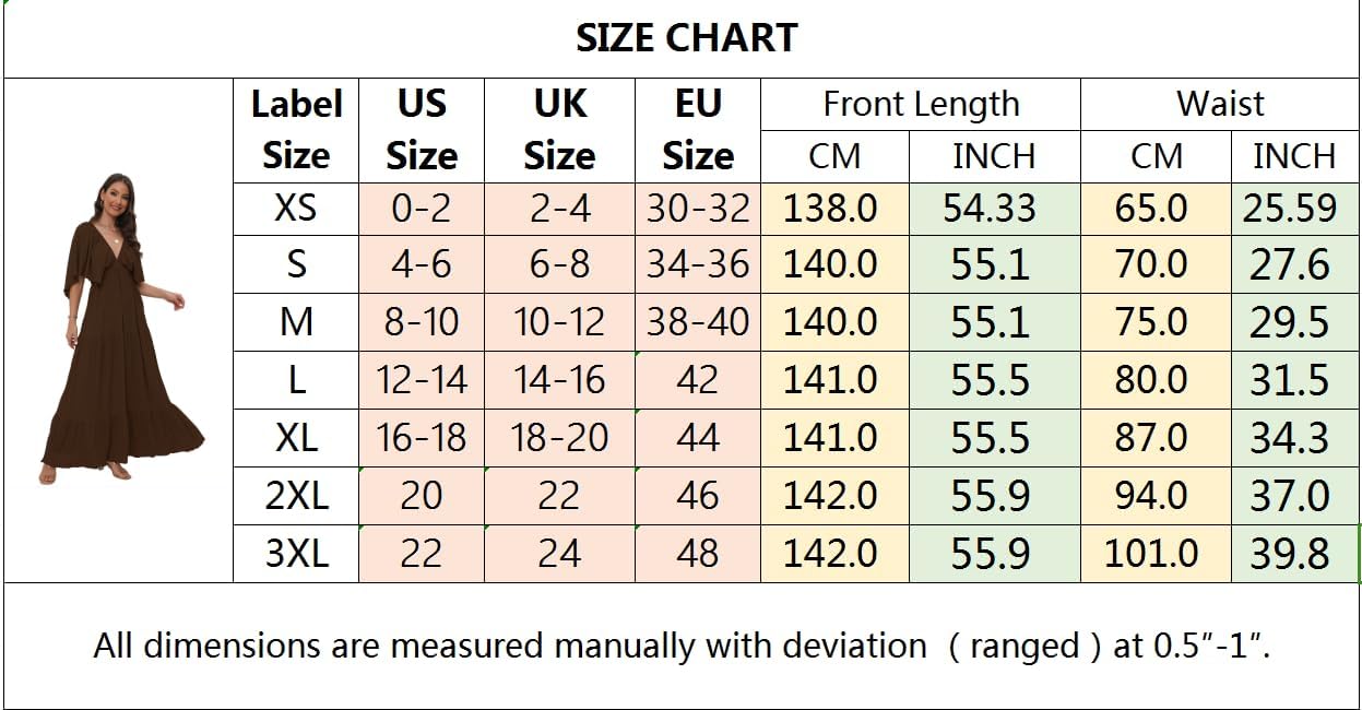 Women's V-Neck Summer Casual Dress