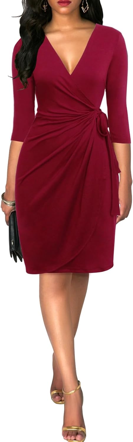 Classic Fashion V-neck Dress
