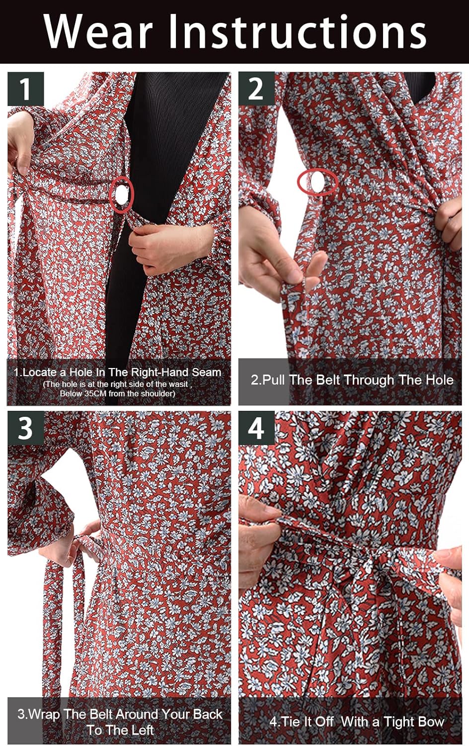 Casual Summer Wrap Dress