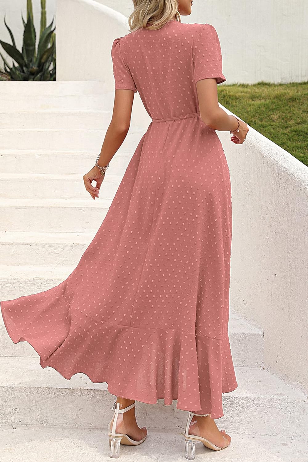 Casual Summer Wrap Dress