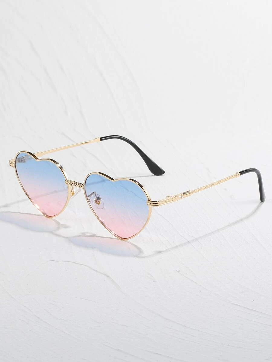 Designed Frame Fashion Tinted Glasses