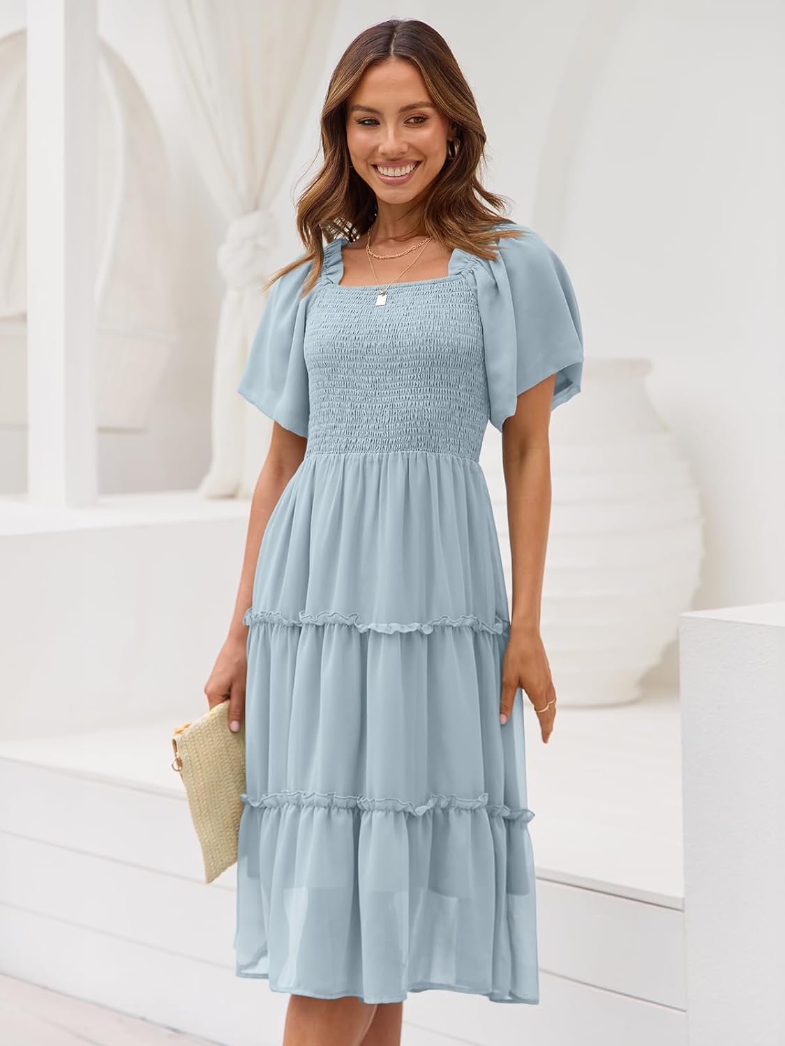 Fashion Latest Elegant Mid Dress