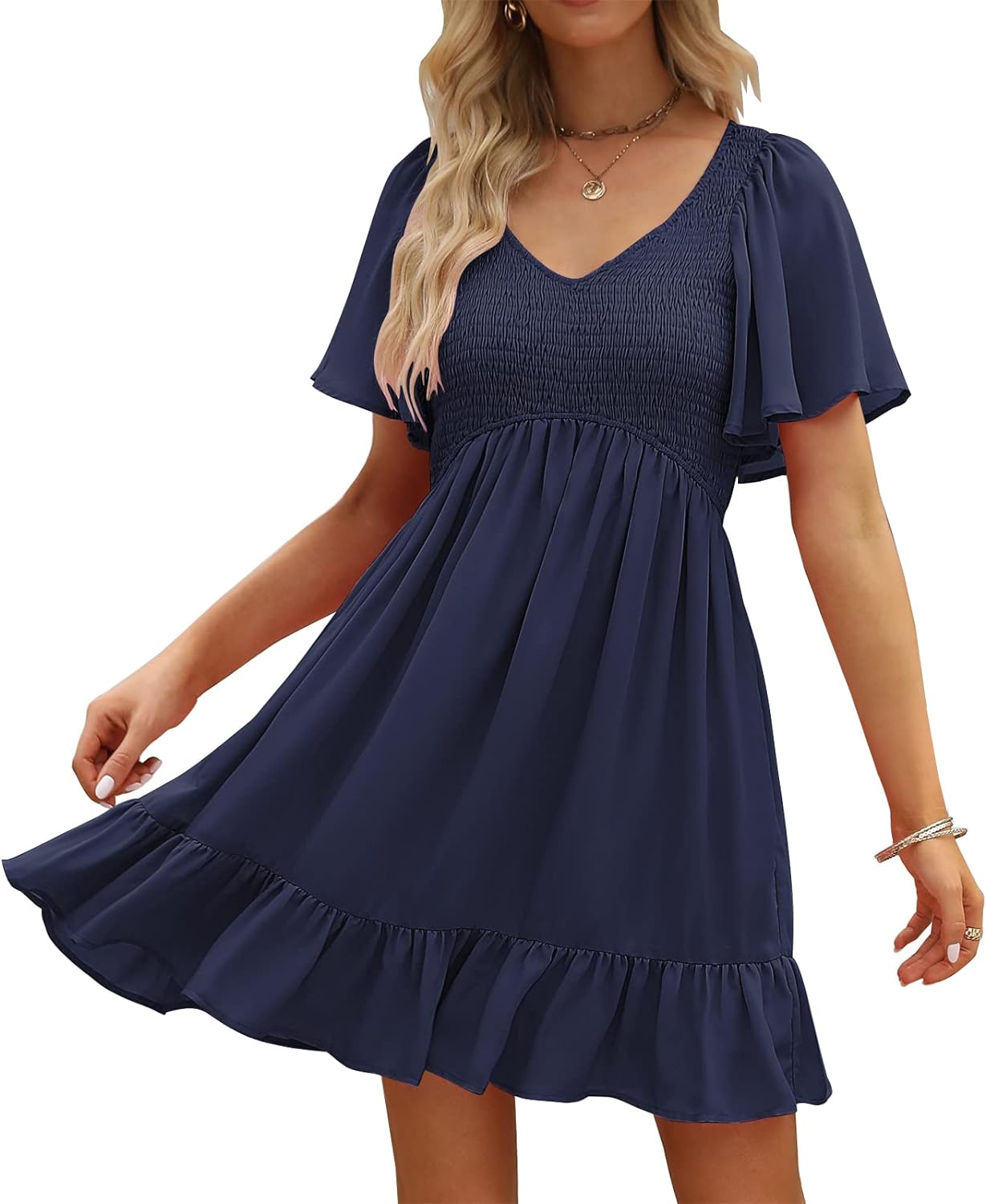 Summer Stylish Casual Mini Dress Casual Style