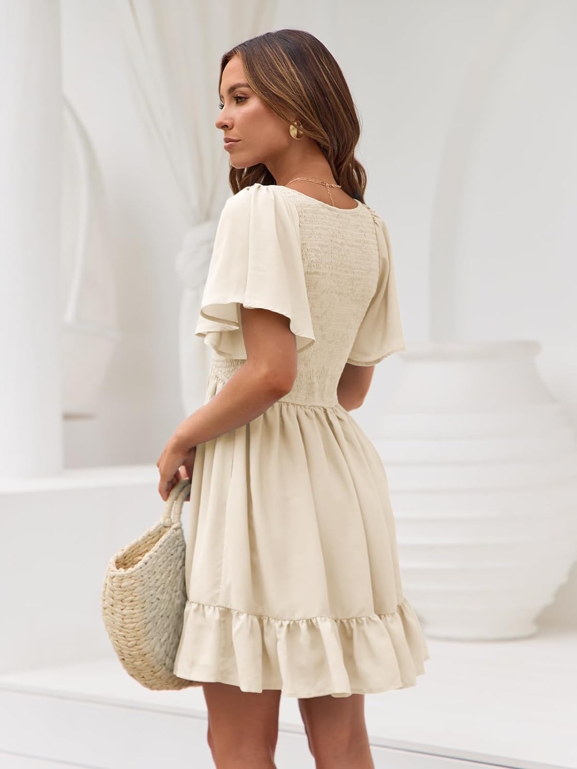 Summer Stylish Casual Mini Dress Casual Style