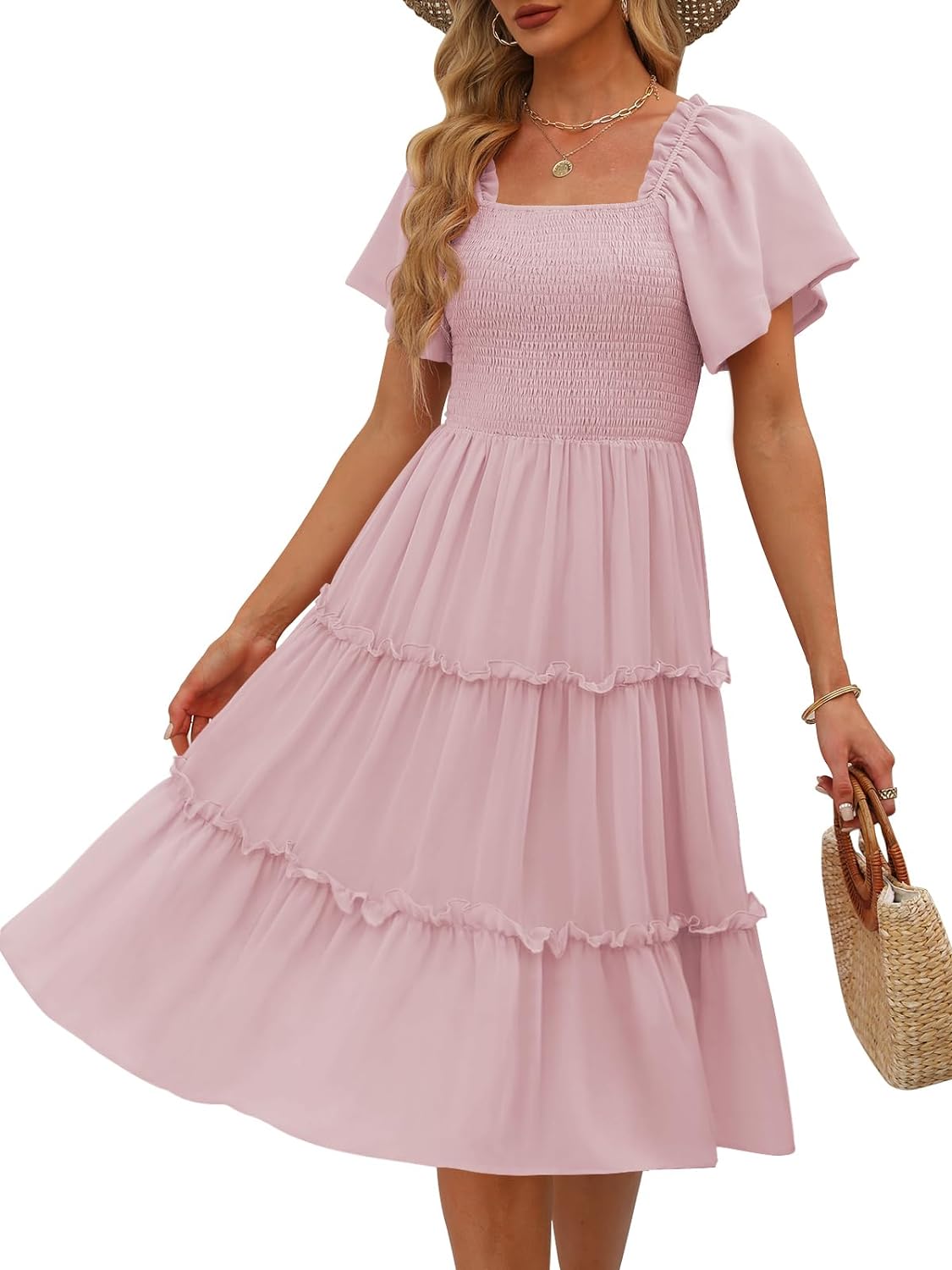 Fashion Latest Elegant Mid Dress