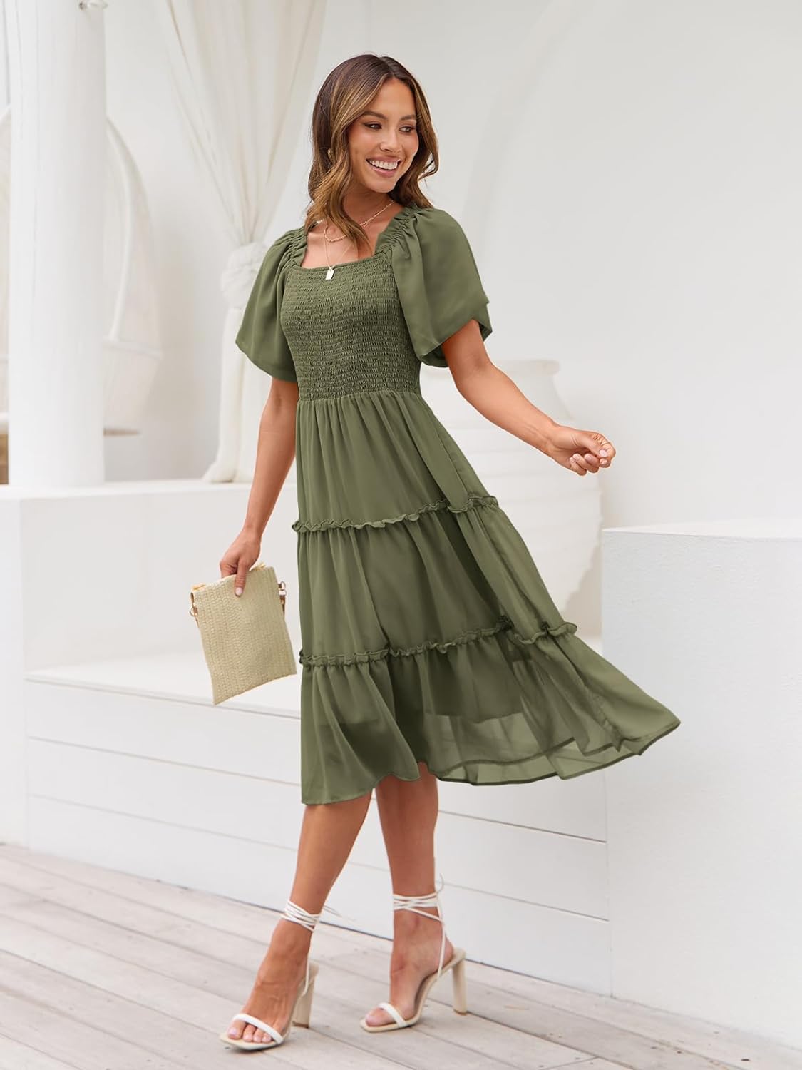 Fashion Latest Elegant Mid Dress