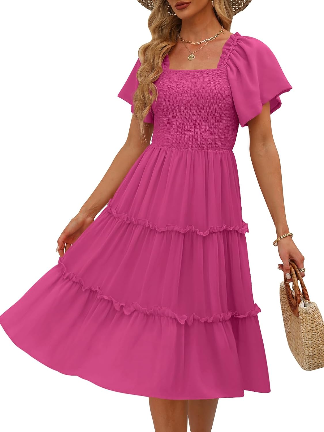 Fashion Latest Elegant Mid Dress
