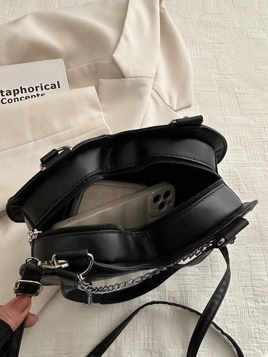 PU Leather Shoulder Bag