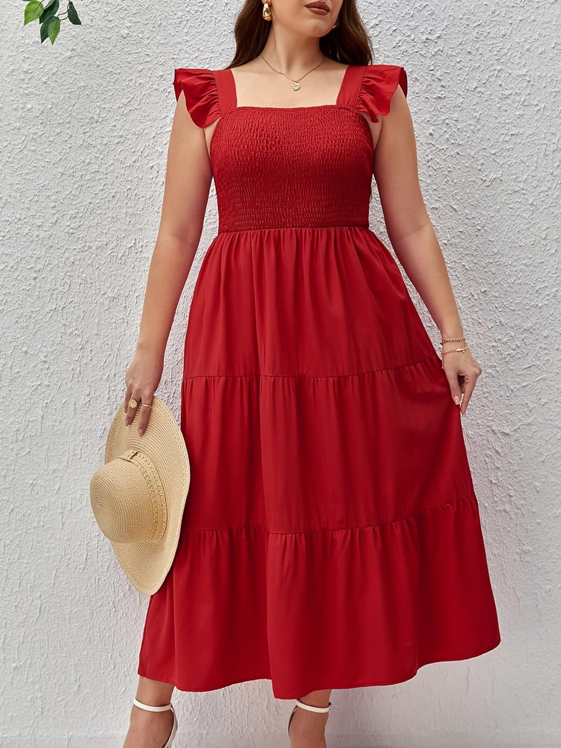 Floral Print Women's Long Dress