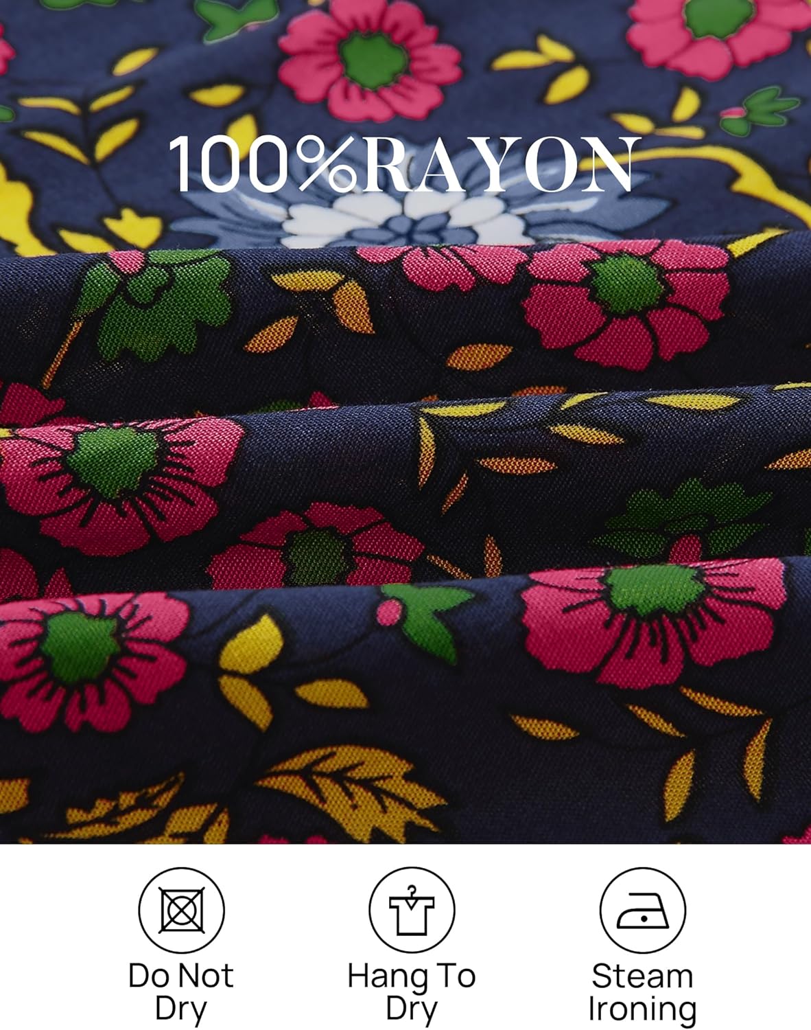 Flowers Print Stylish Dress Long Dress