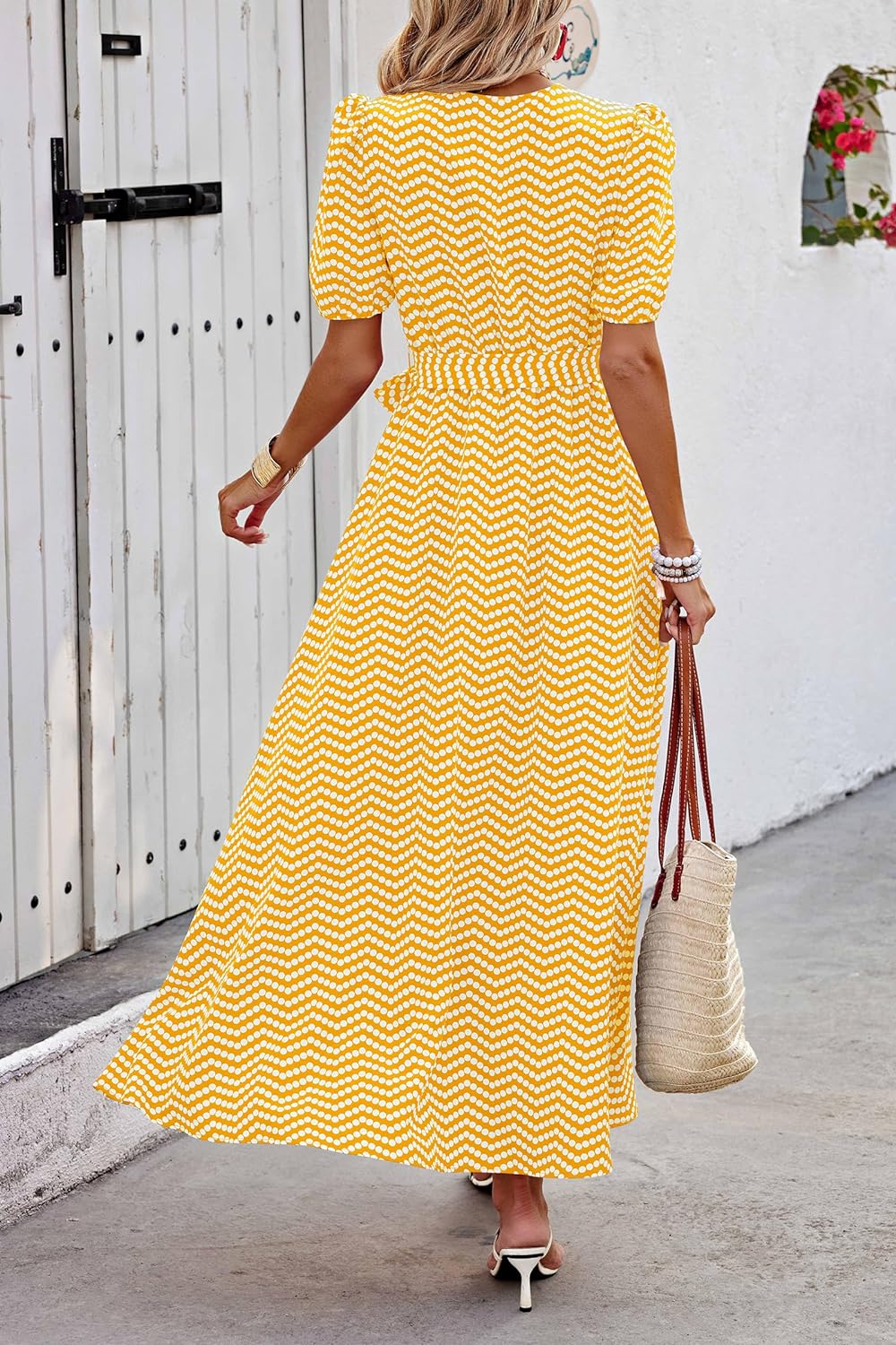 Casual Summer Wrap Dress