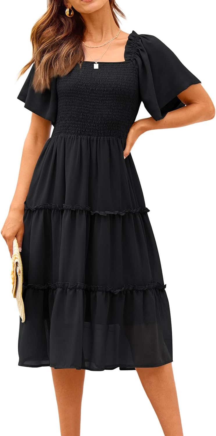 Fashion Latest Elegant Mid Dress