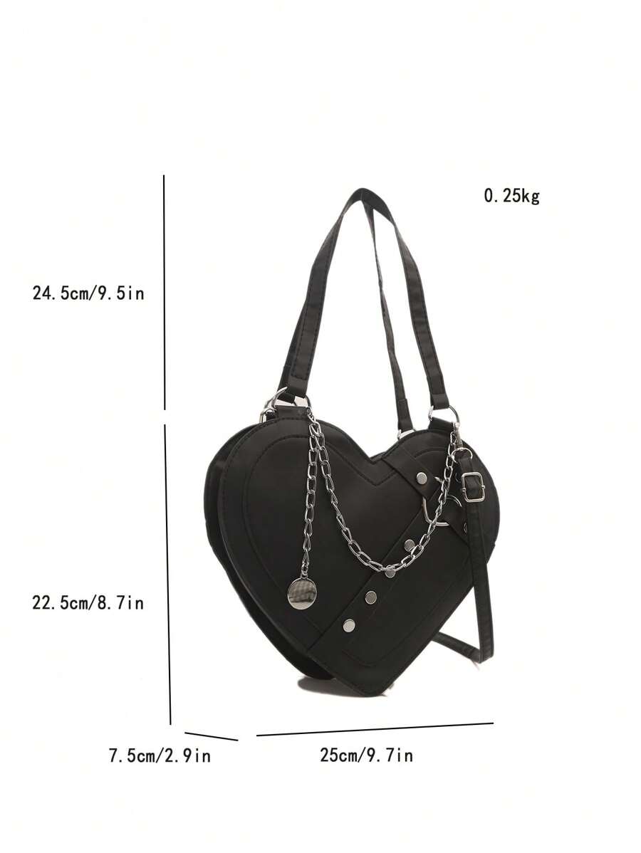 PU Leather Shoulder Bag