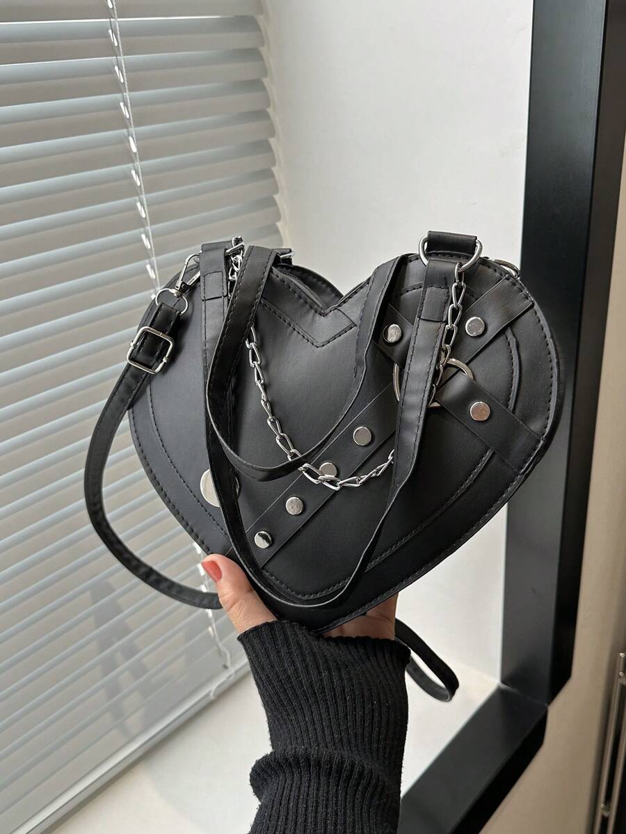 PU Leather Shoulder Bag