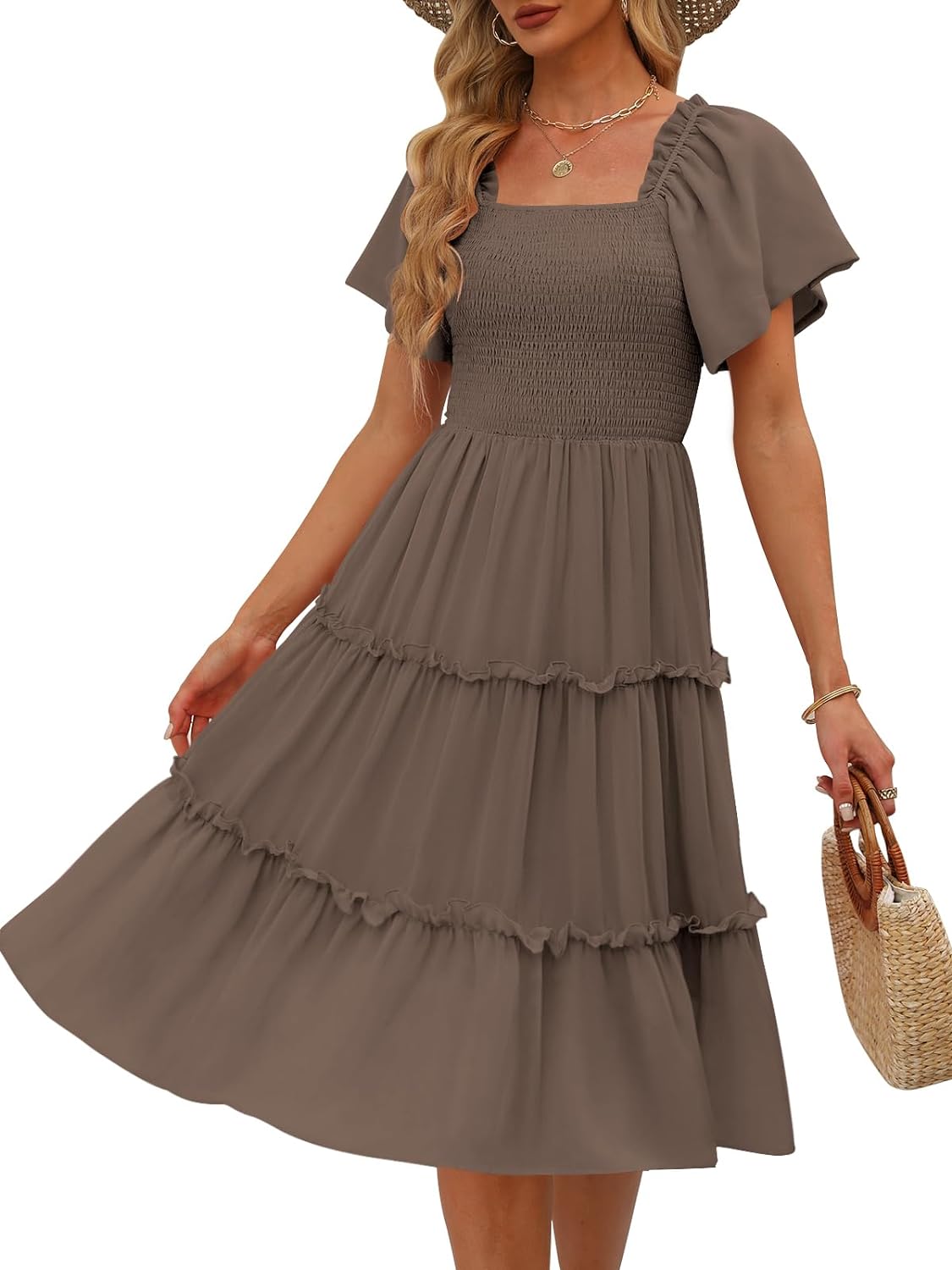 Fashion Latest Elegant Mid Dress