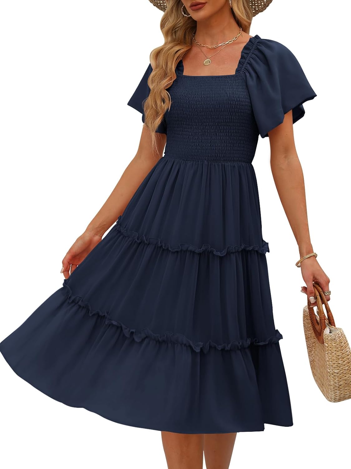 Fashion Latest Elegant Mid Dress