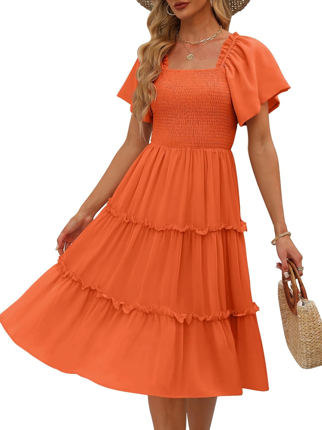 Fashion Latest Elegant Mid Dress